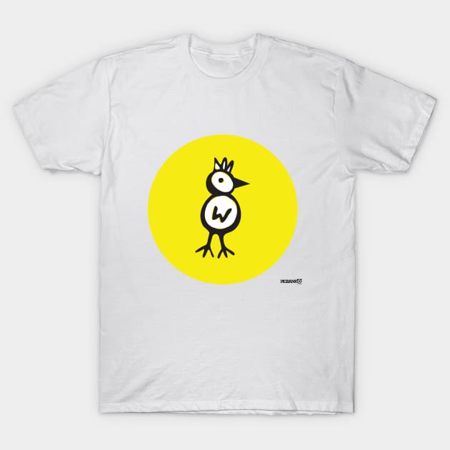 Yellow Pollo T-Shirt by Pigbanko